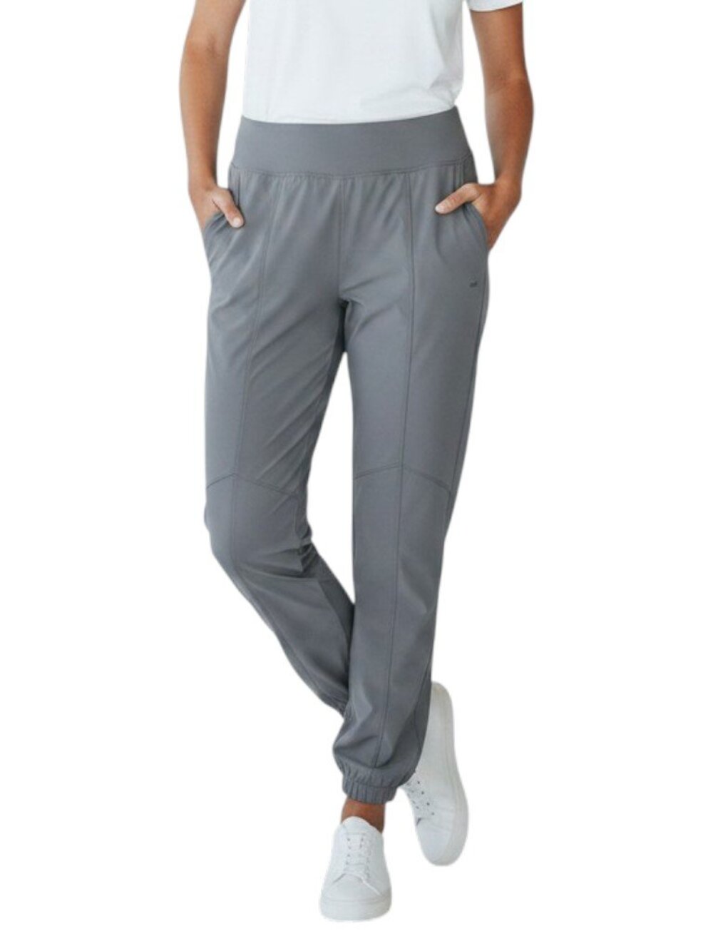 PRANA Koen Jogger Sz S Gray Outdoor Athletic Everyday Comfy Versatile Travel NWT